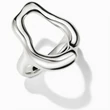Kép 1/3 - Thomas Sabo ezüst organikus formájú gyűrű - TR2486-001-21-50