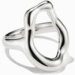 Kép 2/3 - Thomas Sabo ezüst organikus formájú gyűrű - TR2486-001-21-50