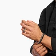 Kép 2/2 - Thomas Sabo ezüst fekete cirkónia láncszemes gyűrű - TR2501-643-11-50