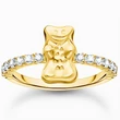 Kép 1/3 - Thomas Sabo x HARIBO sárga arany gumimaci gyűrű - TR2504-414-14-50