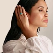 Kép 4/4 - Thomas Sabo türkiz ovális ezüst gyűrű - TR2505-405-17