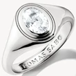 Kép 1/3 - Thomas Sabo ovális cirkónia köves ezüst gyűrű - TR2523-051-14