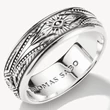 Kép 1/3 - Thomas Sabo elyndra ezüst mintás gyűrű - TR2526-643-14