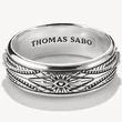 Kép 2/3 - Thomas Sabo elyndra ezüst mintás gyűrű - TR2526-643-14