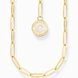 Kép 1/2 - Thomas Sabo Charmista Coin arany láncos nyaklánc - X2089-427-39-L70
