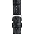 Kép 1/2 - Tissot fekete bőr óraszíj 20 mm