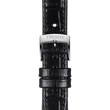 Kép 1/2 - Tissot fekete bőr óraszíj 15 mm