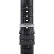 Kép 1/2 - Tissot fekete bőr és szilikon óraszíj 22 mm