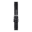 Kép 2/2 - Tissot fekete bőr óraszíj 22 mm