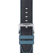 Kép 1/2 - Tissot kék bőr és szilikon óraszíj 22 mm