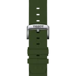 Kép 1/2 - Tissot zöld szilikon óraszíj 22 mm