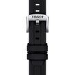 Kép 1/2 - Tissot fekete szilikon óraszíj 18 mm