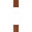 Kép 3/3 - Tissot óraszíj - T852.049.063 - Barna bőr óraszíj 18 mm