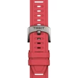 Kép 1/3 - Tissot 21mm piros szilikon óraszíj XS - T852.049.247