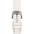Kép 1/3 - Tissot 21mm fehér szilikon óraszíj - T852.049.245