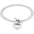 Kép 1/2 - Tommy Hilfiger női karkötő - 2780969 - Toggle Heart