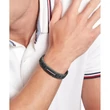 Kép 2/2 - Tommy Hilfiger fekete nemesacél férfi karkötő - 2790597