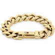 Kép 1/2 - Tommy Hilfiger férfi karkötő sárga arany színű láncszemekből - 2790638  - Wild