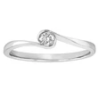 Kép 2/2 - Velekey Diamond gyémánt eljegyzési gyűrű 0,12 ct. - BRCORR04973AW-50