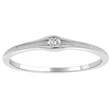 Kép 2/2 - Velekey Diamond gyémánt eljegyzési gyűrű 0,06 ct. - BRCORR05942W-50