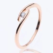 Kép 1/2 - Velekey Diamond gyémánt eljegyzési gyűrű 0,04 ct. - BRI0400R-50