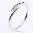 Kép 1/2 - Velekey Diamond gyémánt eljegyzési gyűrű 0,04 ct. - BRI0400W-48
