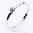 Kép 1/2 - Velekey Diamond gyémánt eljegyzési gyűrű 0,03 ct. - BRI24105CTTW-54