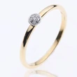Kép 1/2 - Velekey Diamond gyémánt eljegyzési gyűrű 0,03 ct. - BRI24105CTTY-50