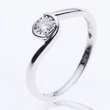 Kép 1/2 - Velekey Diamond gyémánt eljegyzési gyűrű 0,10 ct. - BRI25548W-51