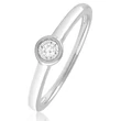 Kép 2/2 - Velekey Diamond gyémánt eljegyzési gyűrű 0,10 ct. - BRI25828W-52