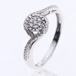 Kép 1/2 - Velekey Diamond gyémánt eljegyzési gyűrű 0,15 ct. - BRI30596W-52