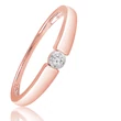 Kép 2/2 - Velekey Diamond gyémánt eljegyzési gyűrű 0,02 ct. - BRI31627R-48