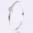 Kép 1/2 - Velekey Diamond gyémánt eljegyzési gyűrű 0,05 ct. - BRS5858-005W-48
