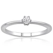 Kép 2/2 - Velekey Diamond gyémánt eljegyzési gyűrű 0,10 ct. - BRS5858-010W-48