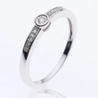 Kép 1/2 - Velekey Diamond gyémánt eljegyzési gyűrű 0,05 ct. - BRS5860-005W-48