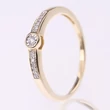 Kép 1/2 - Velekey Diamond gyémánt eljegyzési gyűrű 0,05 ct. - BRS5860-005Y-48