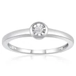 Kép 2/2 - Velekey Diamond gyémánt eljegyzési gyűrű 0,05 ct. - BRS5862-005W-52