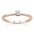 Kép 2/2 - Velekey Diamond gyémánt eljegyzési gyűrű 0,10 ct. - BRS5869-010R-50
