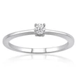 Kép 2/2 - Velekey Diamond gyémánt eljegyzési gyűrű 0,10 ct. - BRS5869-010W-48