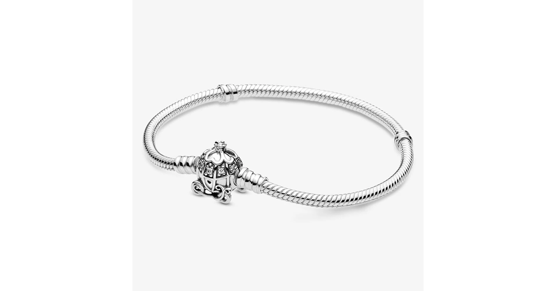 Pandora Disney Hamupipőke tökhintó kapcsos karkötő - 599190C01-20 ...
