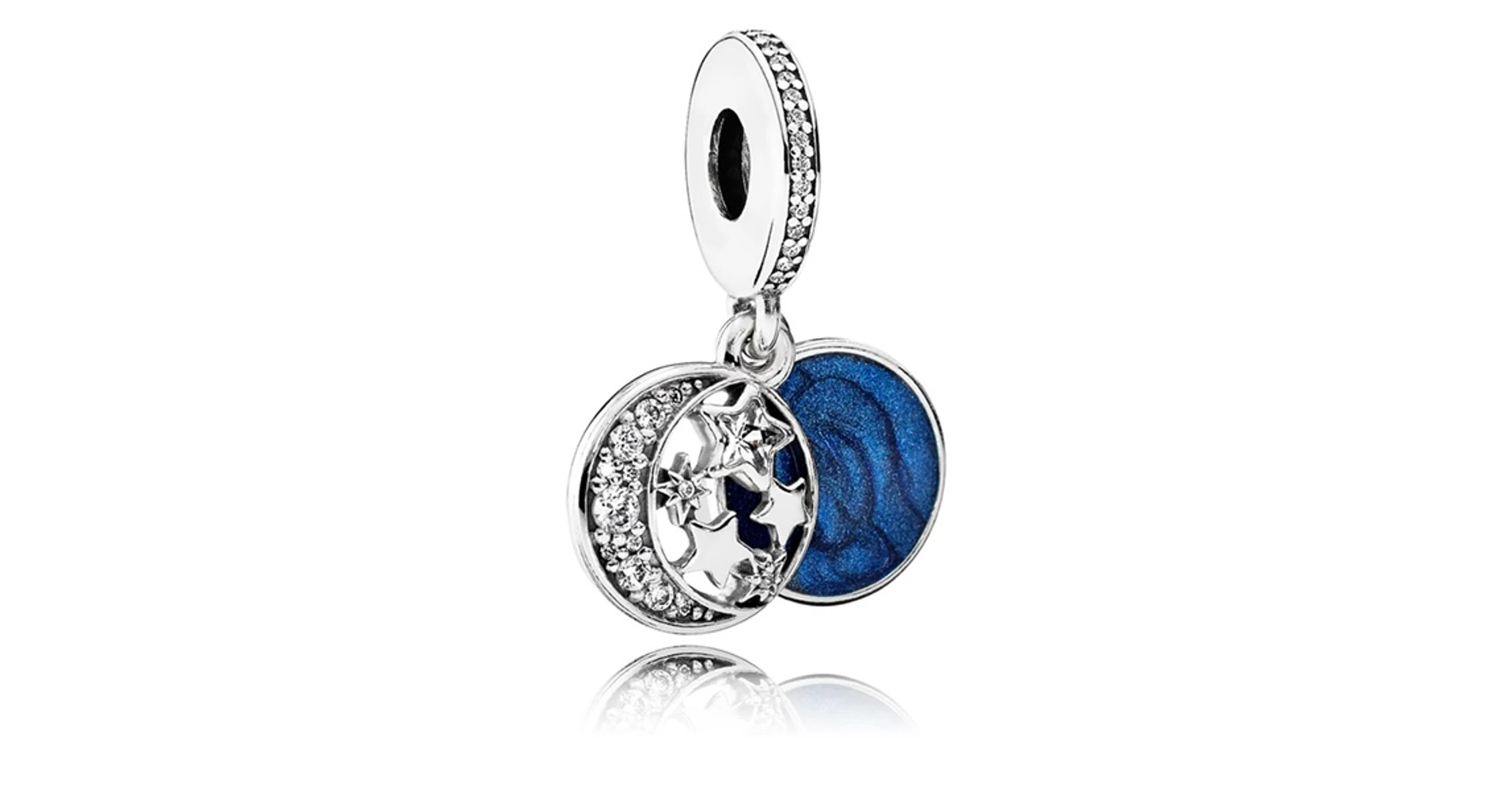 Pandora csillagos éj charm - 791993CZ - Pandora függők