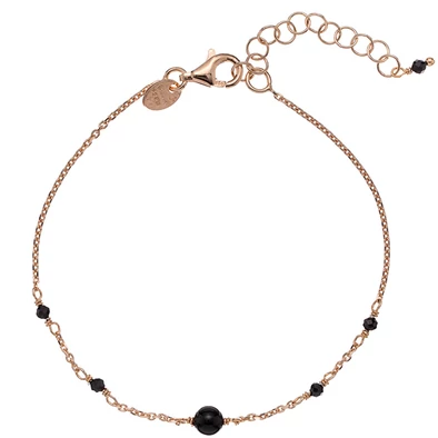 Alisia női karkötő - AL1207-Rosato-AgataNera - Aries