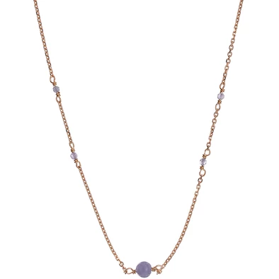 Alisia női nyaklánc - AL1208-Rosato-Tanzanite - Aries