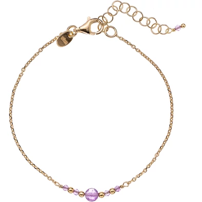 Alisia női karkötő - AL1569-Oro-Ametista - Venus