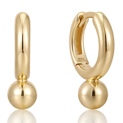 Ania Haie arany karika fülbevaló - E045-02G Ania Haie arany karika fülbevaló - E045-02G