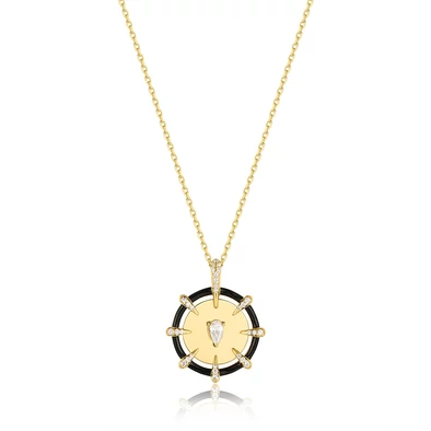 Ania Haie aranyozott nyaklánc - N053-08G - Polished Punk