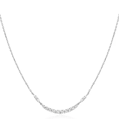 Ania Haie ezüst pavé nyaklánc - N056-02H