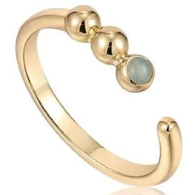 Ania Haie aranyozott nyitott gyűrű - R045-01G-AM