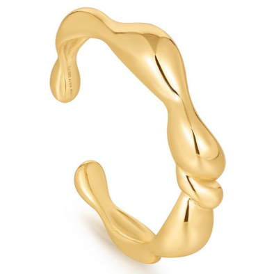 Ania Haie aranyozott állítható gyűrű - R050-01G