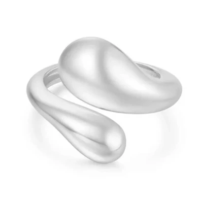 Ania Haie ezüst nyitott gyűrű - R062-03H